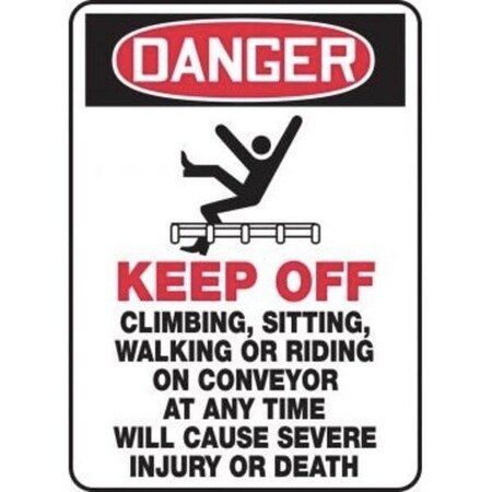 Accuform OSHA DANGER SAFETY SIGN MOVING MECN001XL MECN001XL